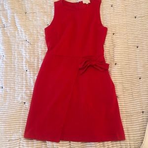 Loft outlet red dress